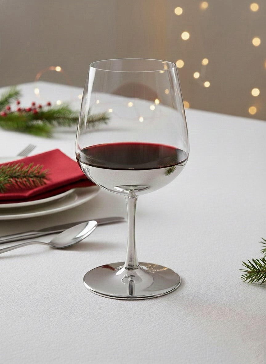 Praestia 6lı Gümüş Kaplama Kadeh