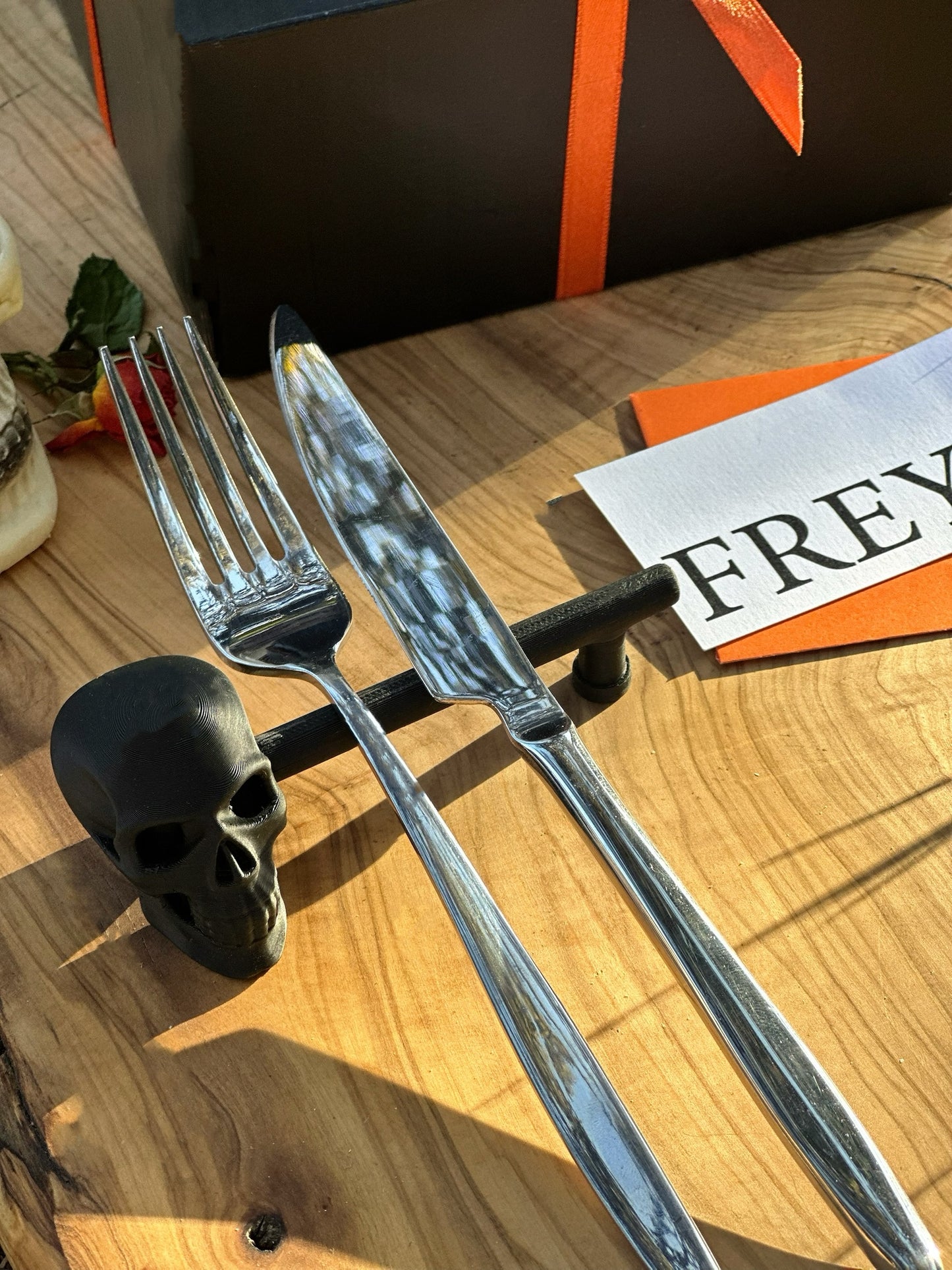 Icelandic 3D Halloween Bıçak Dayama