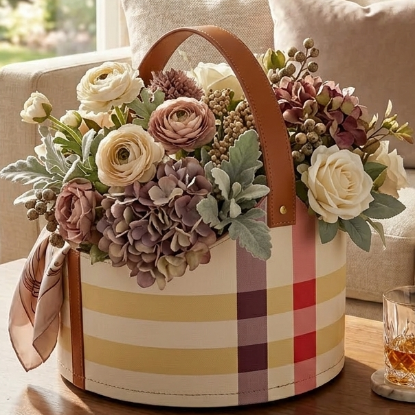 Sessrumnir Çok Amaçlı Deri Sepet