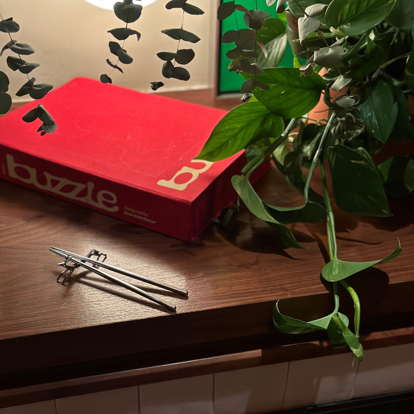 Kimera 4lü Gümüş Kaplama Chopstick Tutucu