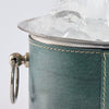Nótt Stainless Steel &amp; Leather Ice Bucket