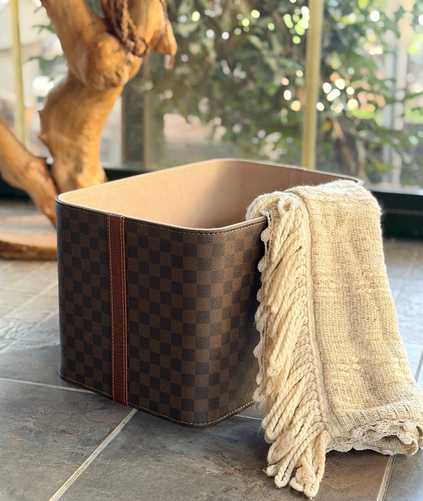 Kügs Deri Çok Amaçlı Sepet