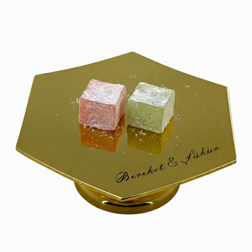 Eis Kişiselleştirilebilir Gümüş Kaplama Mini Stand