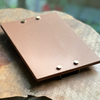 Bragi Handled Leather Tray