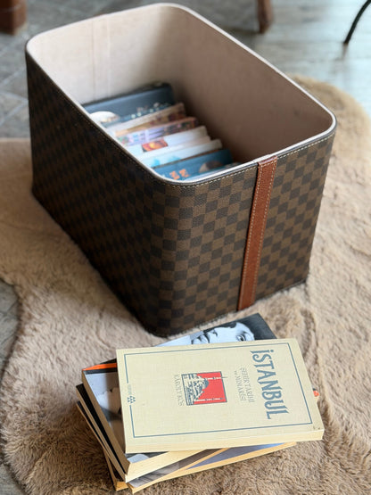 Kügs Deri Çok Amaçlı Sepet