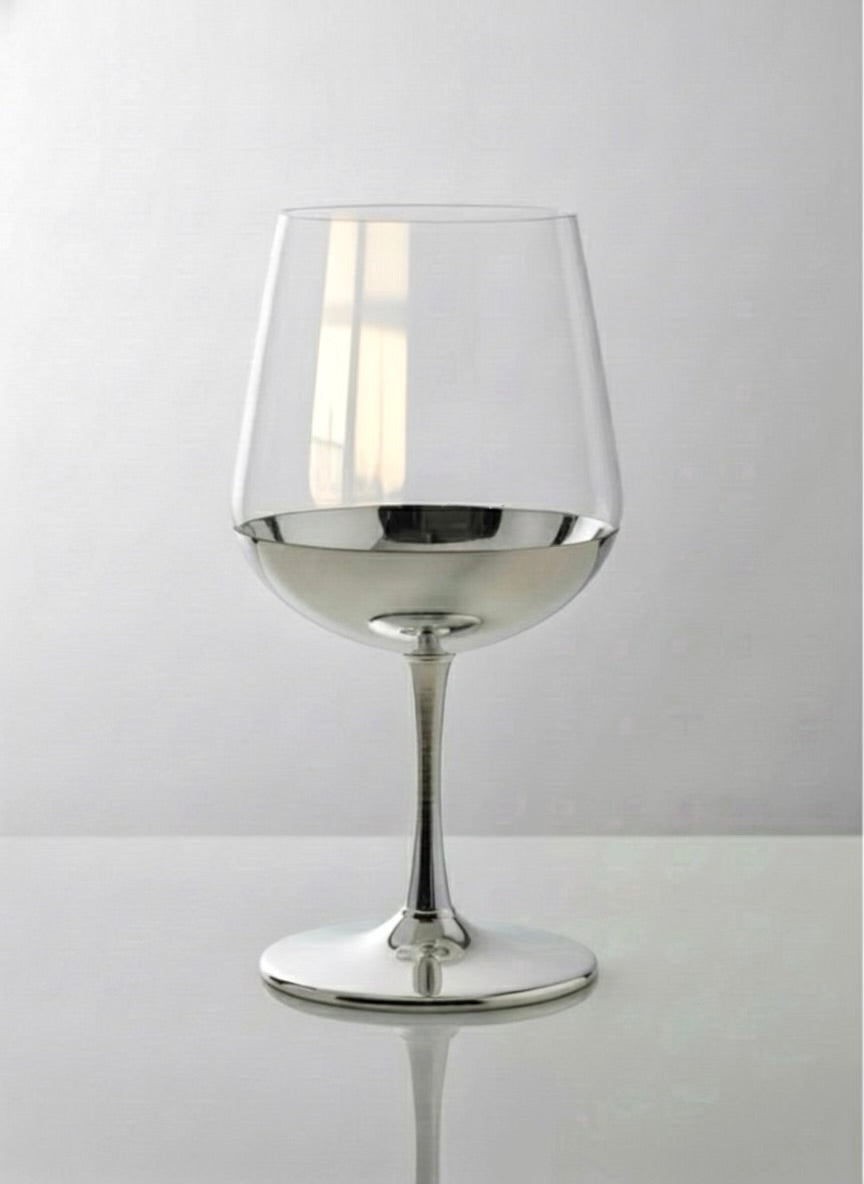 Praestia 6lı Gümüş Kaplama Kadeh