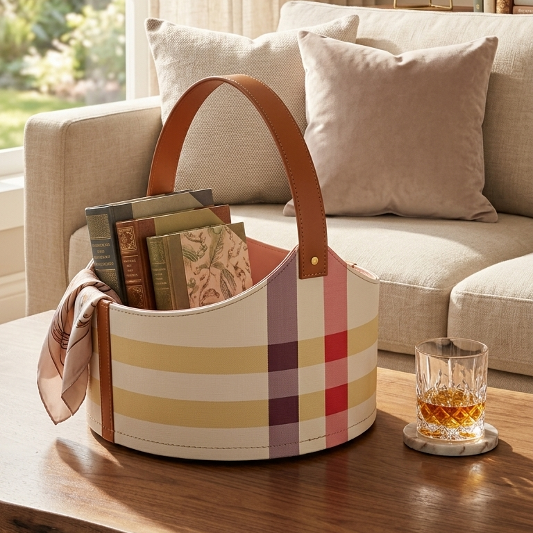 Sessrumnir Çok Amaçlı Deri Sepet