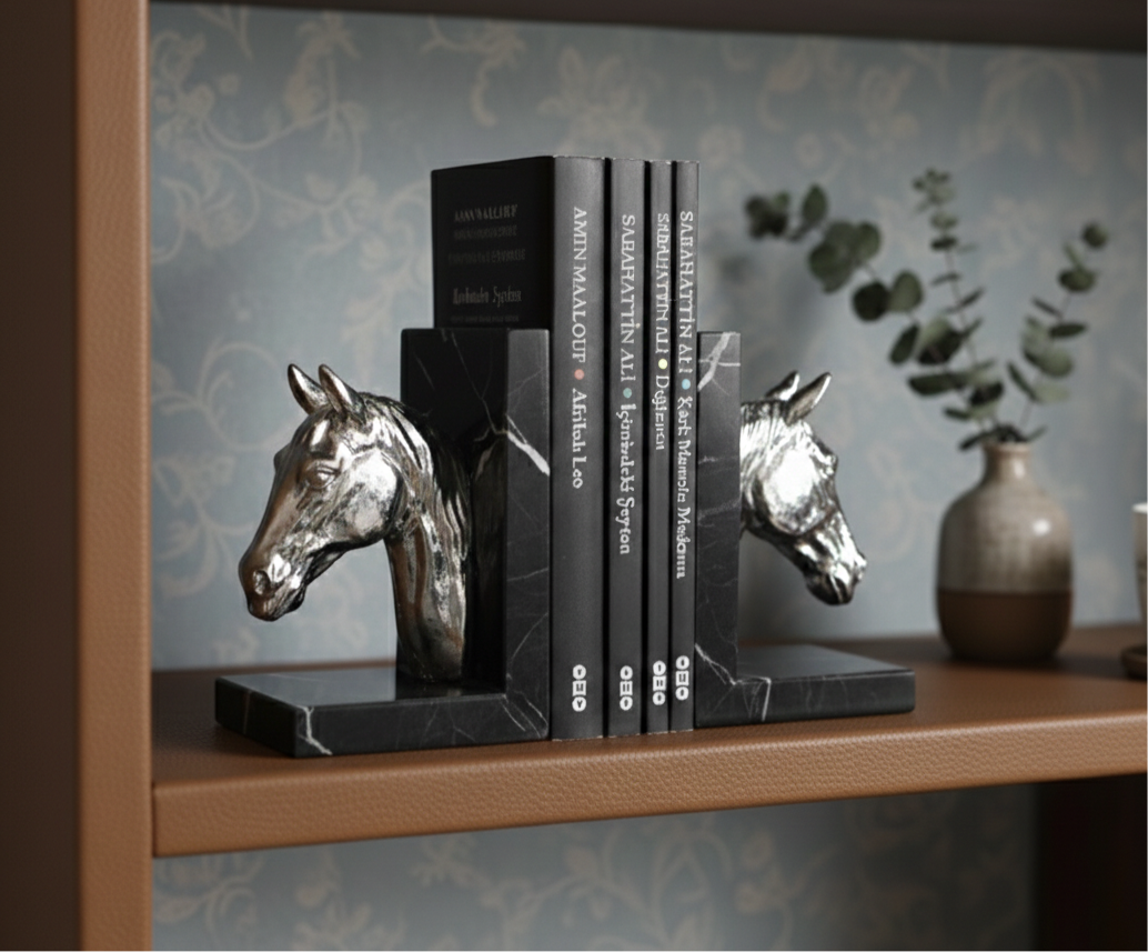 Deur Marble & Cast Iron Book Holder
