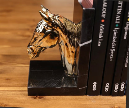 Deur Marble & Cast Iron Book Holder