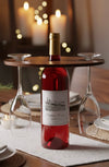 Vorina Handmade Leather Wine Hanger