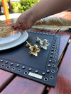 Tina Double-Sided Genuine Leather Placemat