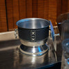 Nótt Stainless Steel &amp; Leather Ice Bucket