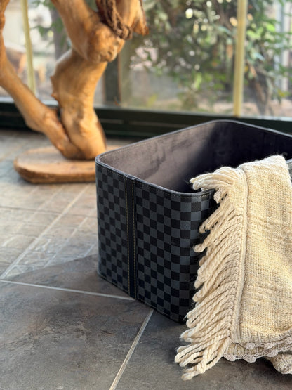 Kügs Deri Çok Amaçlı Sepet