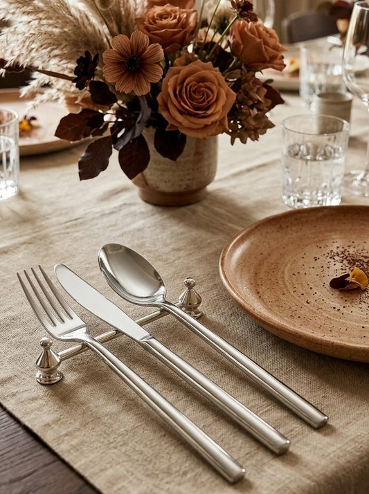 Burio 6'lı Çatal Bıçak Dayama Standı