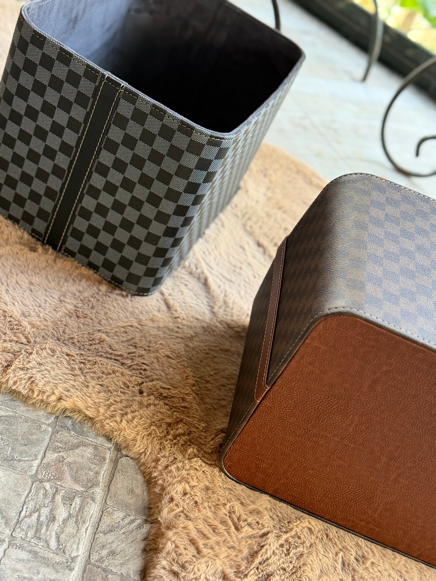 Kügs Deri Çok Amaçlı Sepet