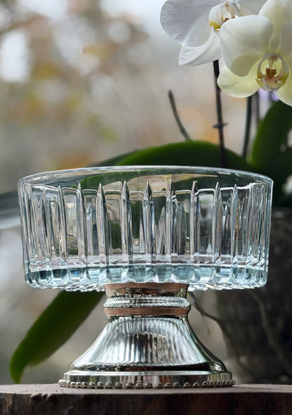 Lia Gümüş Kaplama & Kristal Kase