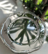 Lanx Stainless Steel Silver Plated Angled Underplate