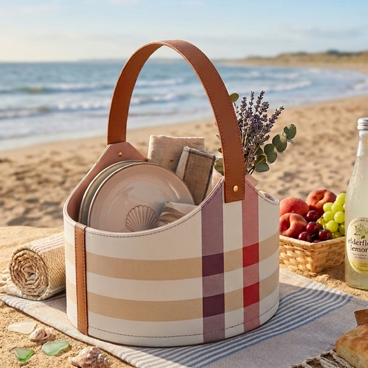 Sessrumnir Çok Amaçlı Deri Sepet