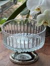 Lia Silver-Plated & Crystal Bowl