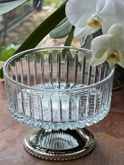 Lia Gümüş Kaplama & Kristal Kase