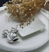 Scrat Silver Plated Table Name Plate