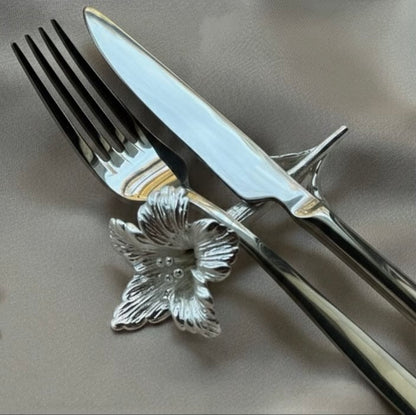 Tusenfryd Flower Figured 6-Piece Knife Rest