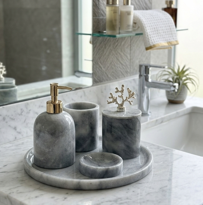 Garaty Mermer Banyo Seti