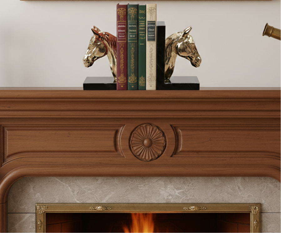 Deur Marble & Cast Iron Book Holder