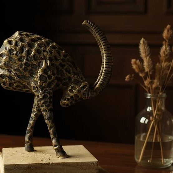 Riosa Pirinç Döküm & Mermer Dağ Keçisi Aksesuar