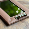 Bragi Handled Leather Tray