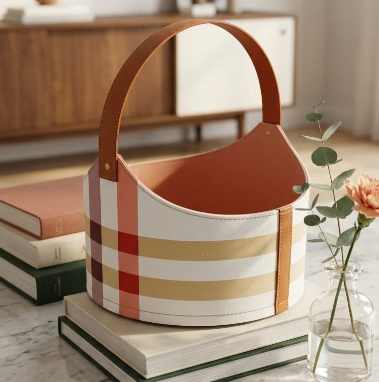 Sessrumnir Çok Amaçlı Deri Sepet