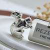Scrat Silver Plated Table Name Plate