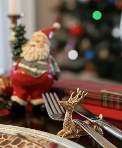 Kyrenitis Stag Figured Knife Rest