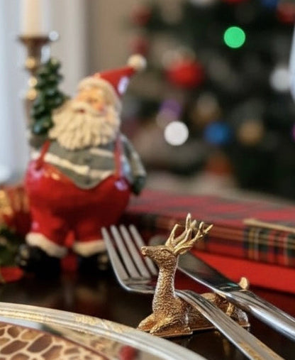 Kyrenitis Stag Figured Knife Rest