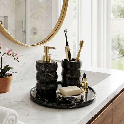 Garaty Mermer Banyo Seti