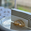 Tova Gold Plated Napkin Holder
