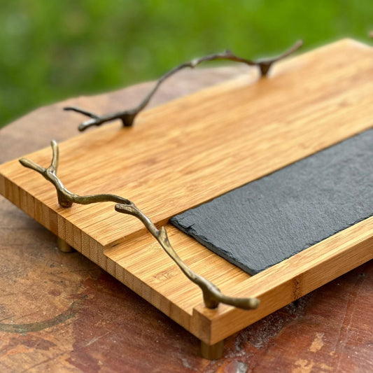 Heimdall Bambu & Granit Peynir Sunumluğu