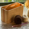 Lagertha Jute &amp; Leather Coated Multi-Purpose Basket