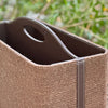 Lagertha Jute &amp; Leather Coated Multi-Purpose Basket
