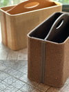 Lagertha Jute &amp; Leather Coated Multi-Purpose Basket
