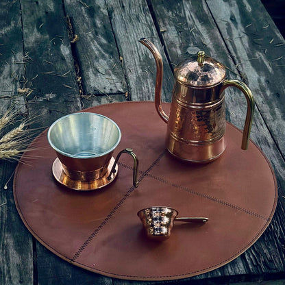 Saria Copper Filter Coffee Brewing Set