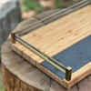 Heimdall Bamboo & Granite Cheese Serving Board