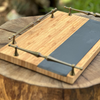 Heimdall Bamboo & Granite Cheese Serving Board