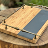 Heimdall Bamboo & Granite Cheese Serving Board