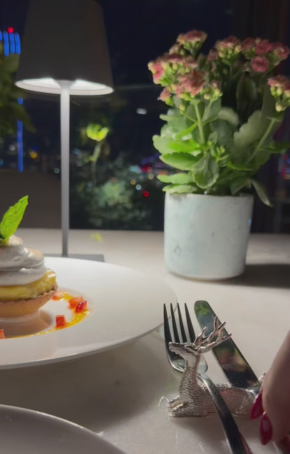 Kyrenitis Stag Figured Knife Rest