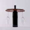 Vorina Handmade Leather Wine Hanger
