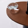 Vorina Handmade Leather Wine Hanger