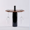 Vorina Handmade Leather Wine Hanger
